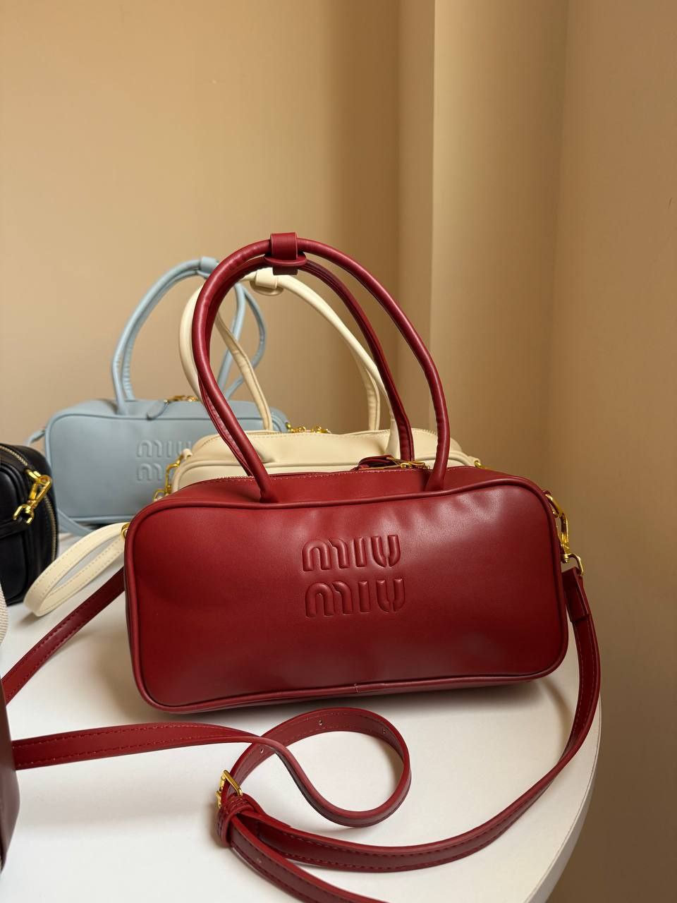Miu Miu Beau Leather Bag