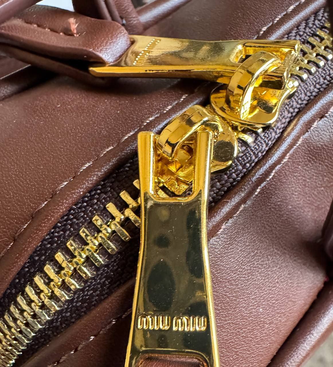Miu Miu Beau Leather Bag
