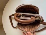 leather back bag