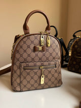 leather back bag