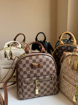 leather back bag