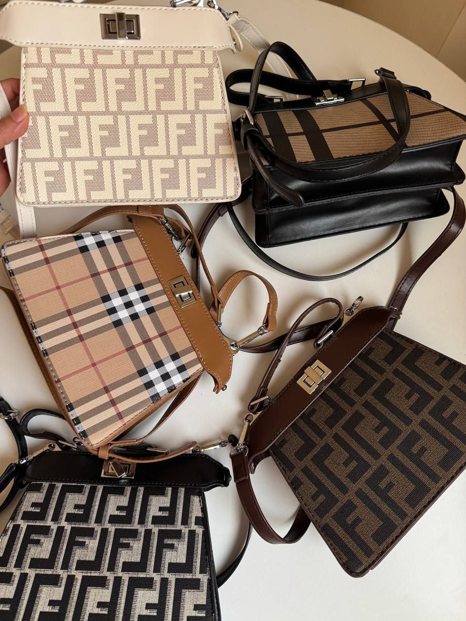 Peekaboo ISeeU XCross bag Fendi style