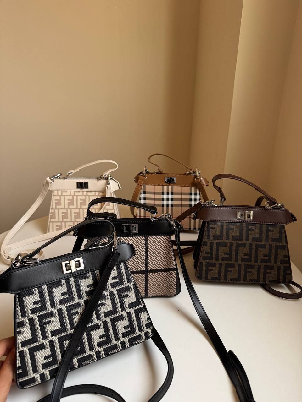 Peekaboo ISeeU XCross bag Fendi style