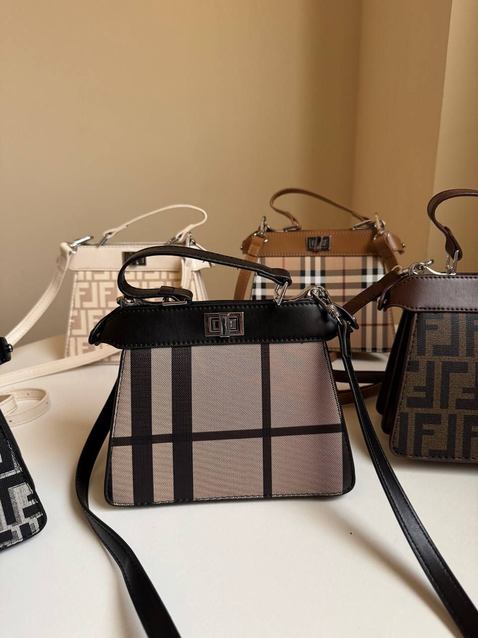 Peekaboo ISeeU XCross bag Fendi style