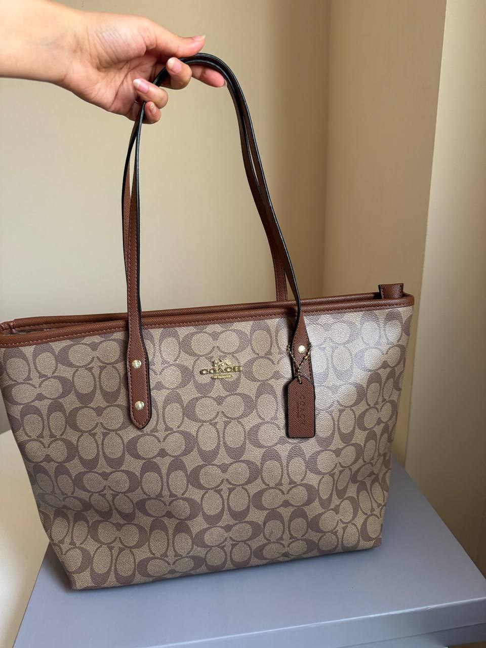 Coach signature canvas