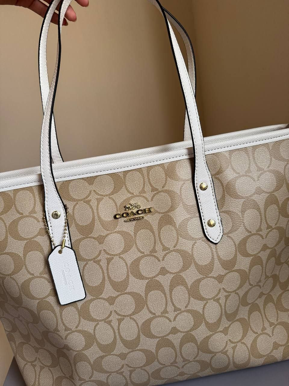 Coach signature canvas
