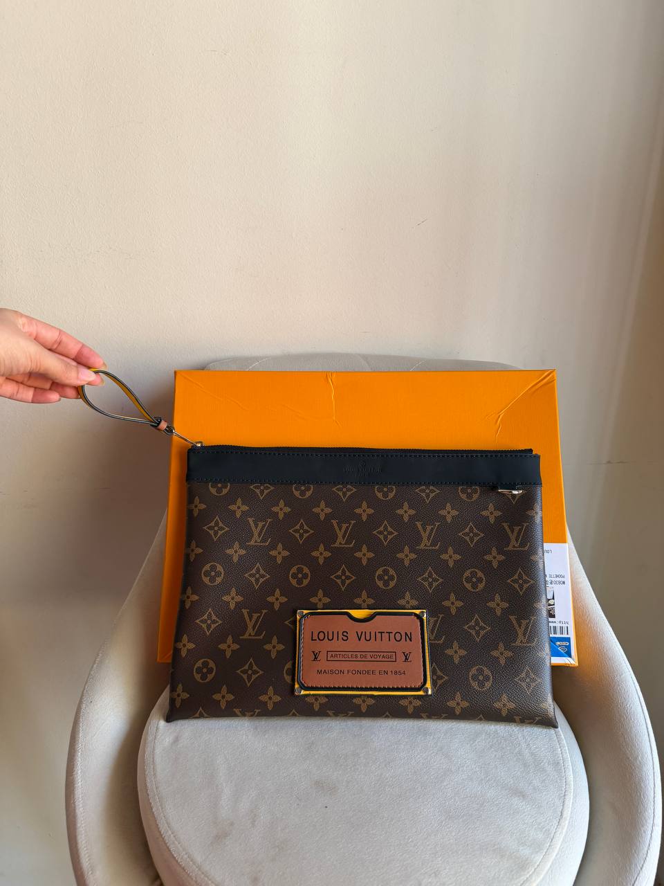 Lv Discovery pochette Clutch