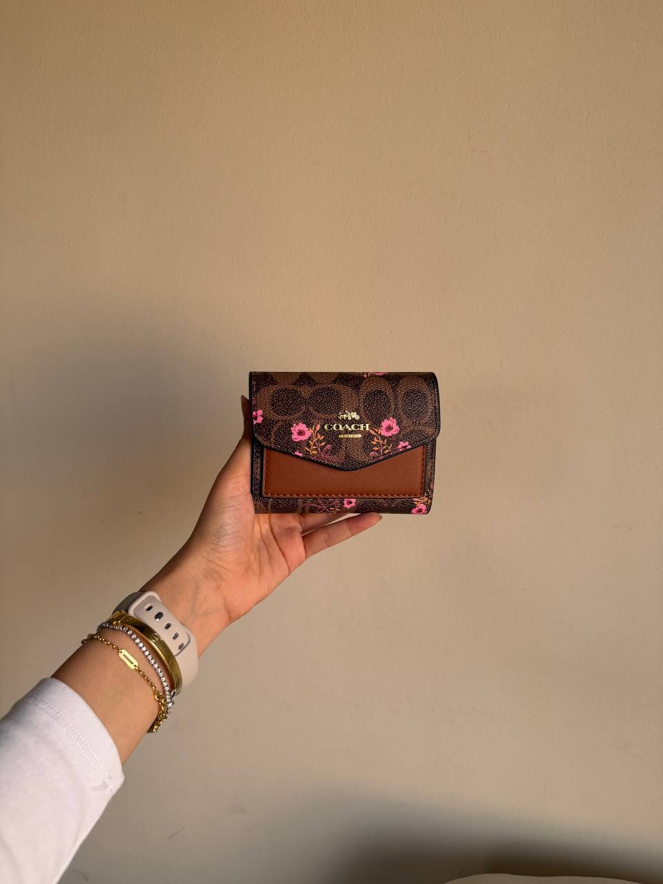 Coach snap wallet