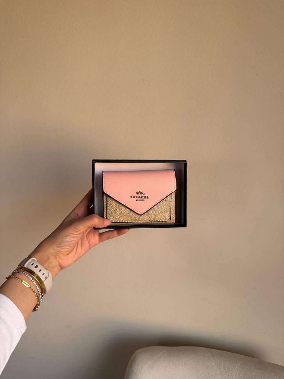 Coach snap wallet