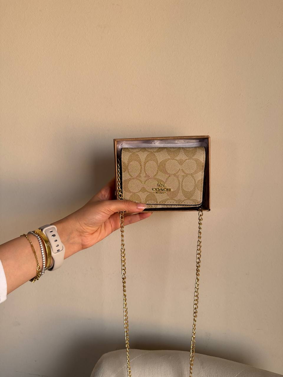 Coach mini wallet
