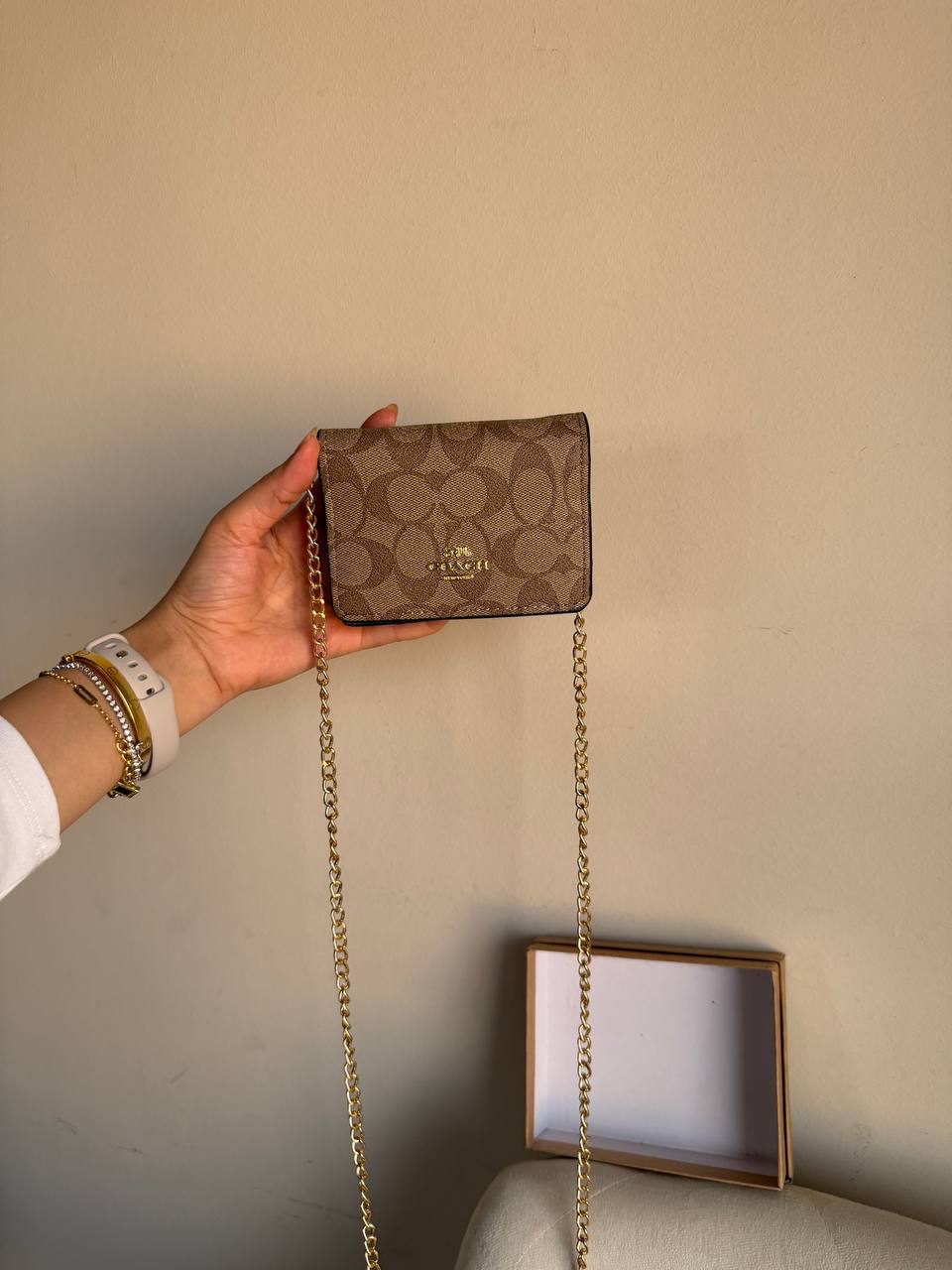Coach mini wallet