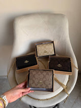 Coach mini wallet