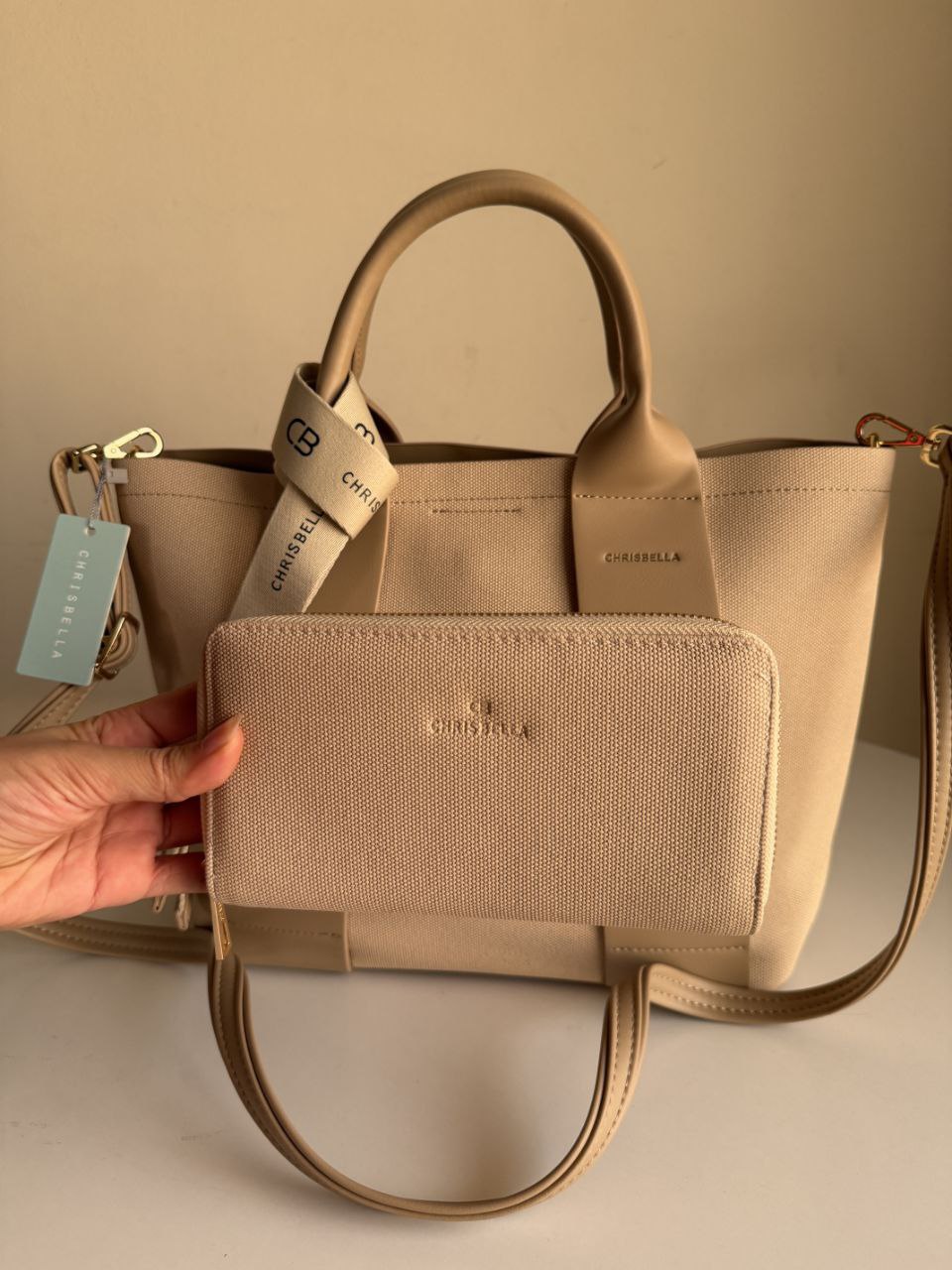 Chrisbella Tote Bag – With Matching Wallet