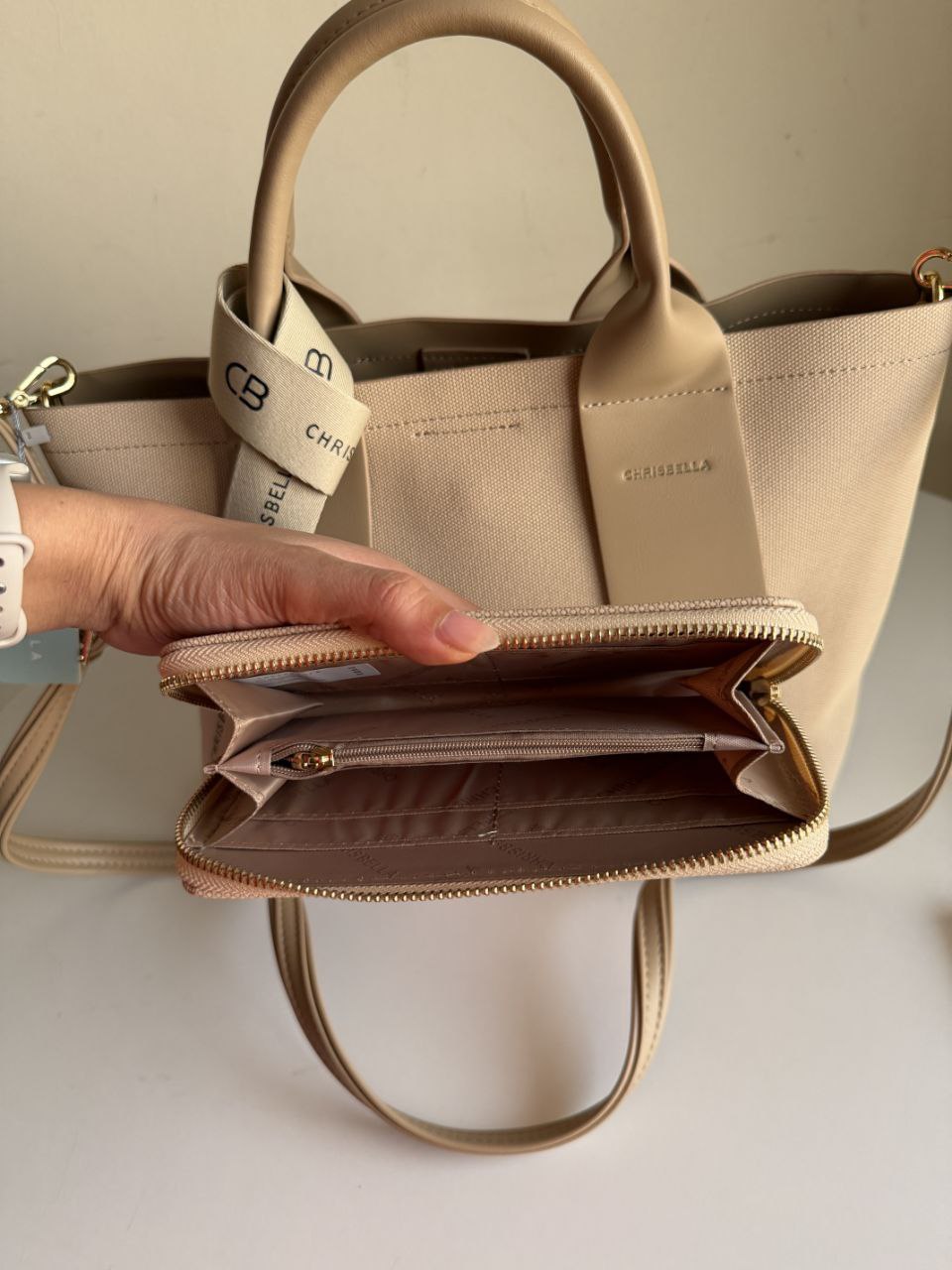 Chrisbella Tote Bag – With Matching Wallet