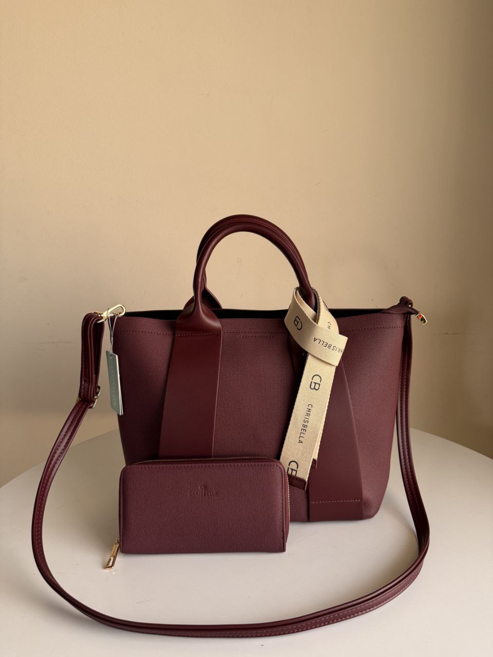 Chrisbella Tote Bag – With Matching Wallet