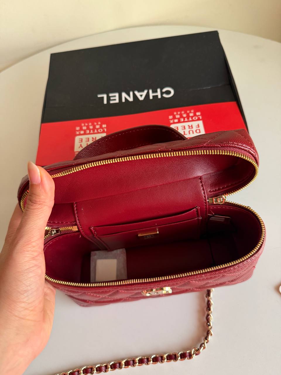 Chanel vanity case