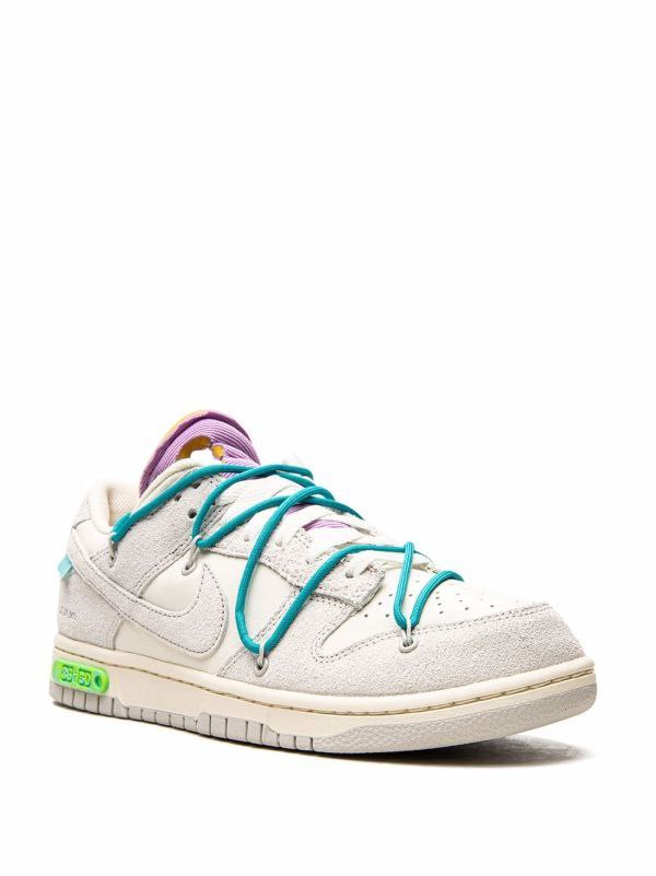 Nike X Off-White Dunk Low "Lot 15" Baby Blue