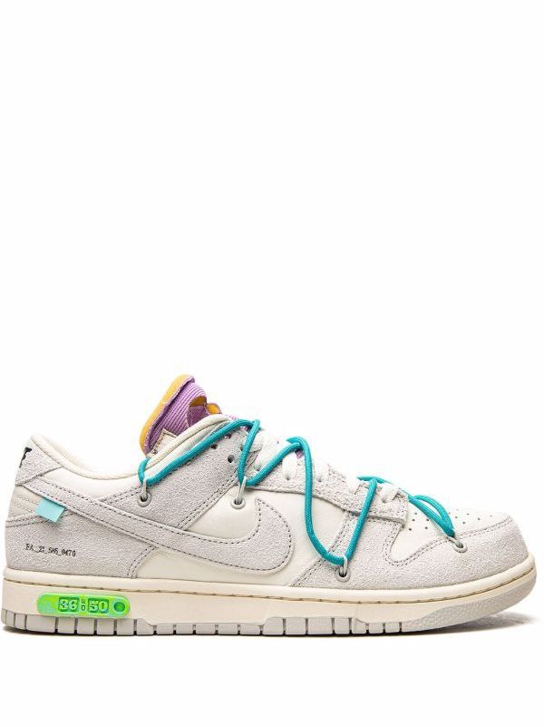 Nike X Off-White Dunk Low "Lot 15" Baby Blue
