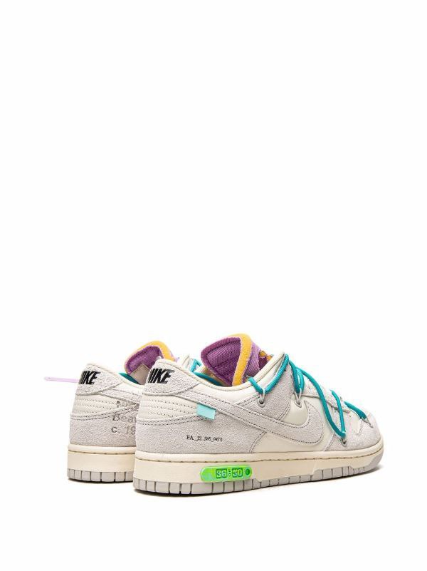 Nike X Off-White Dunk Low "Lot 15" Baby Blue