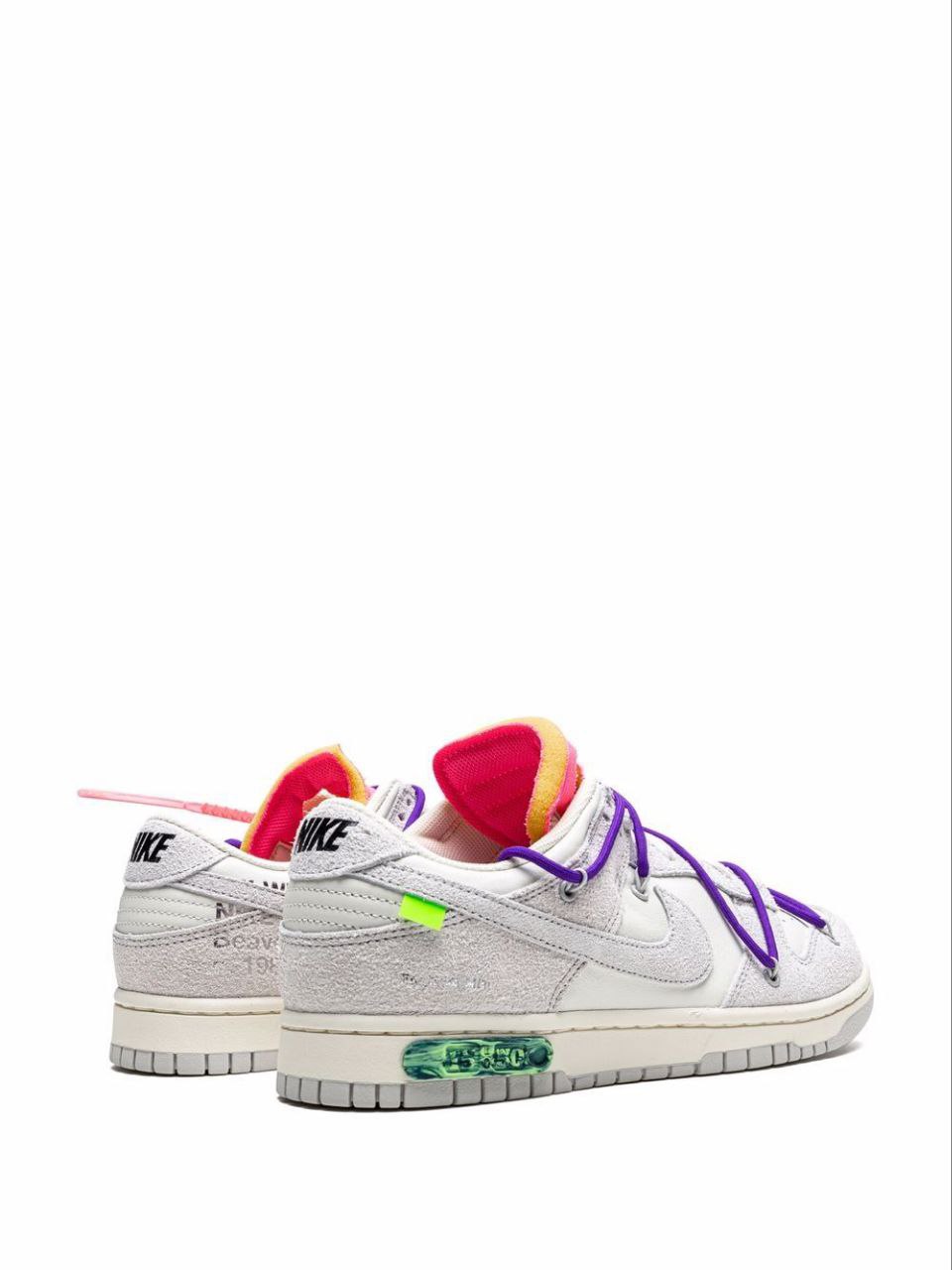 Nike X Off-White Dunk Low "Lot 15" Purple