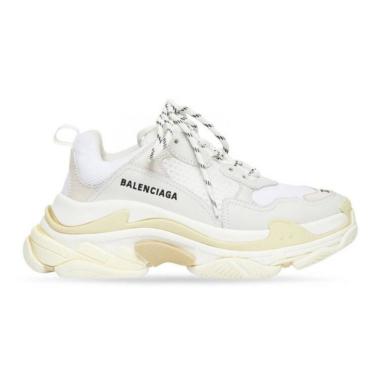 Balanciaga Triple S White - Biege
