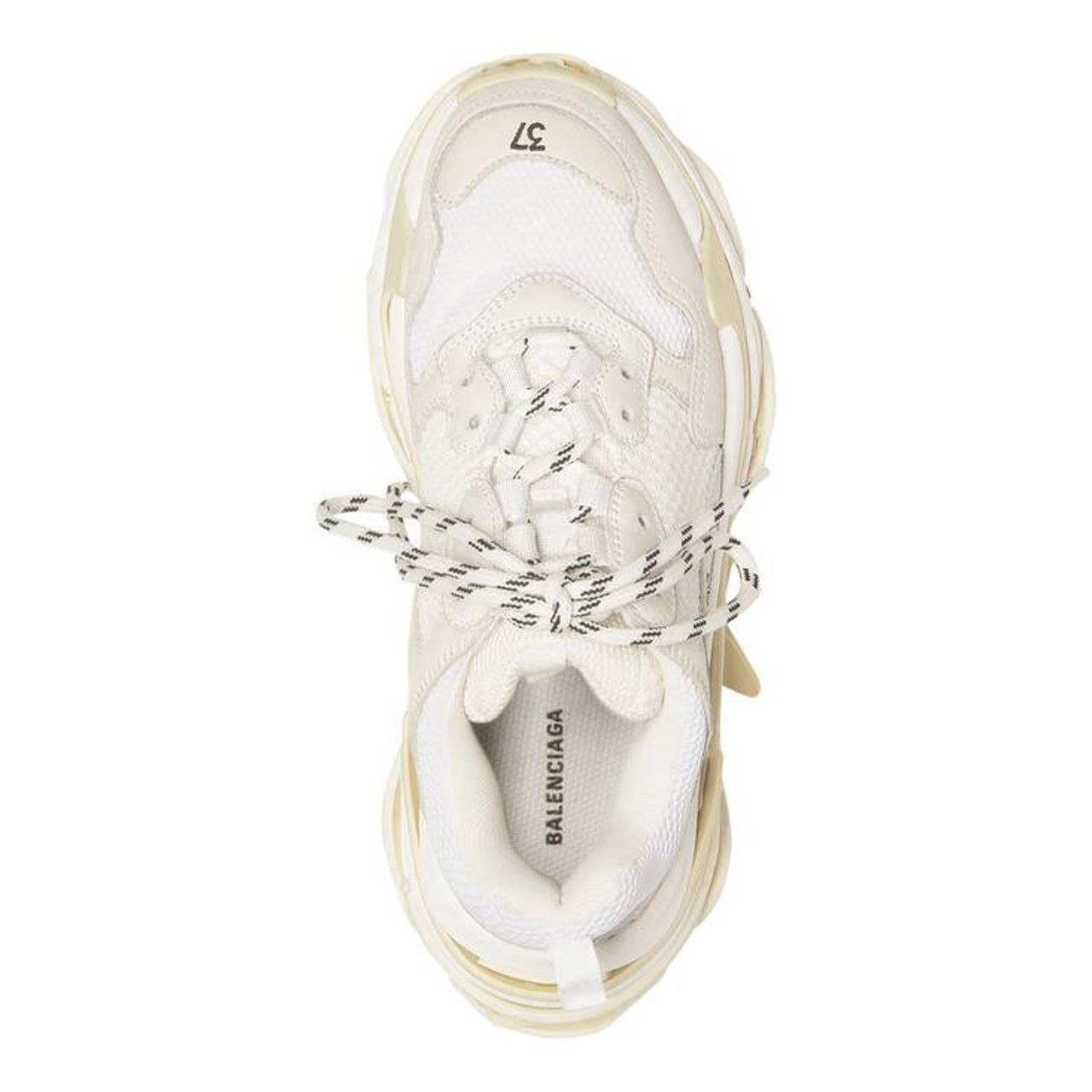 Balanciaga Triple S White - Biege
