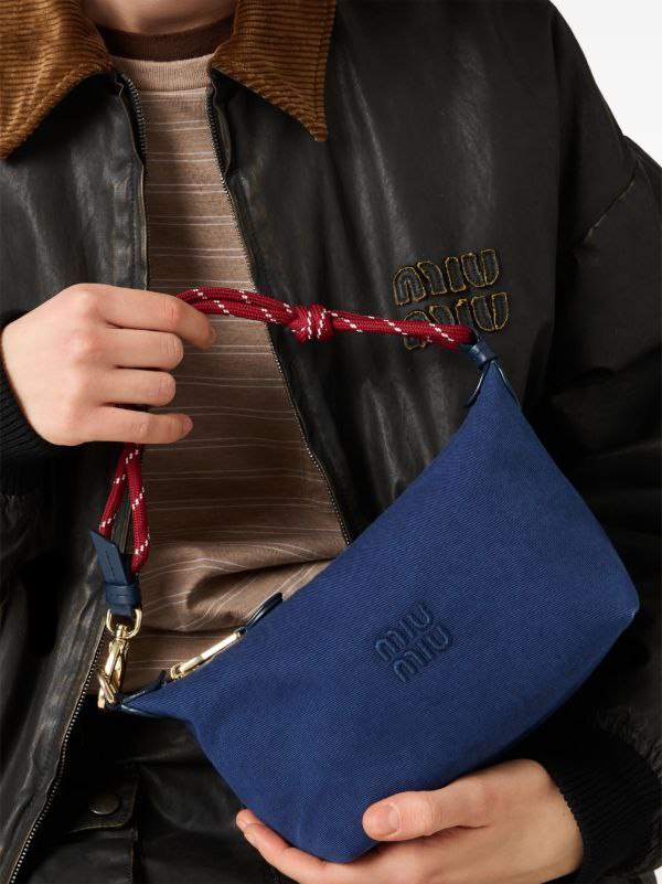 Miu miu Gabardine pouch