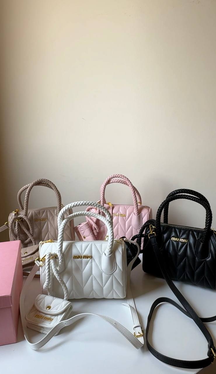 Miu Miu Nappa top handle