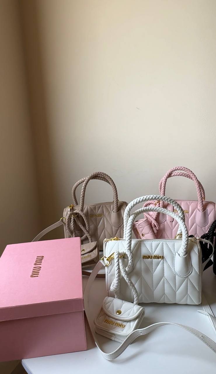 Miu Miu Nappa top handle