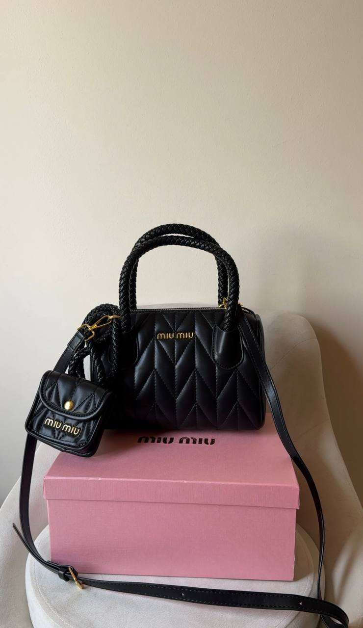 Miu Miu Nappa top handle