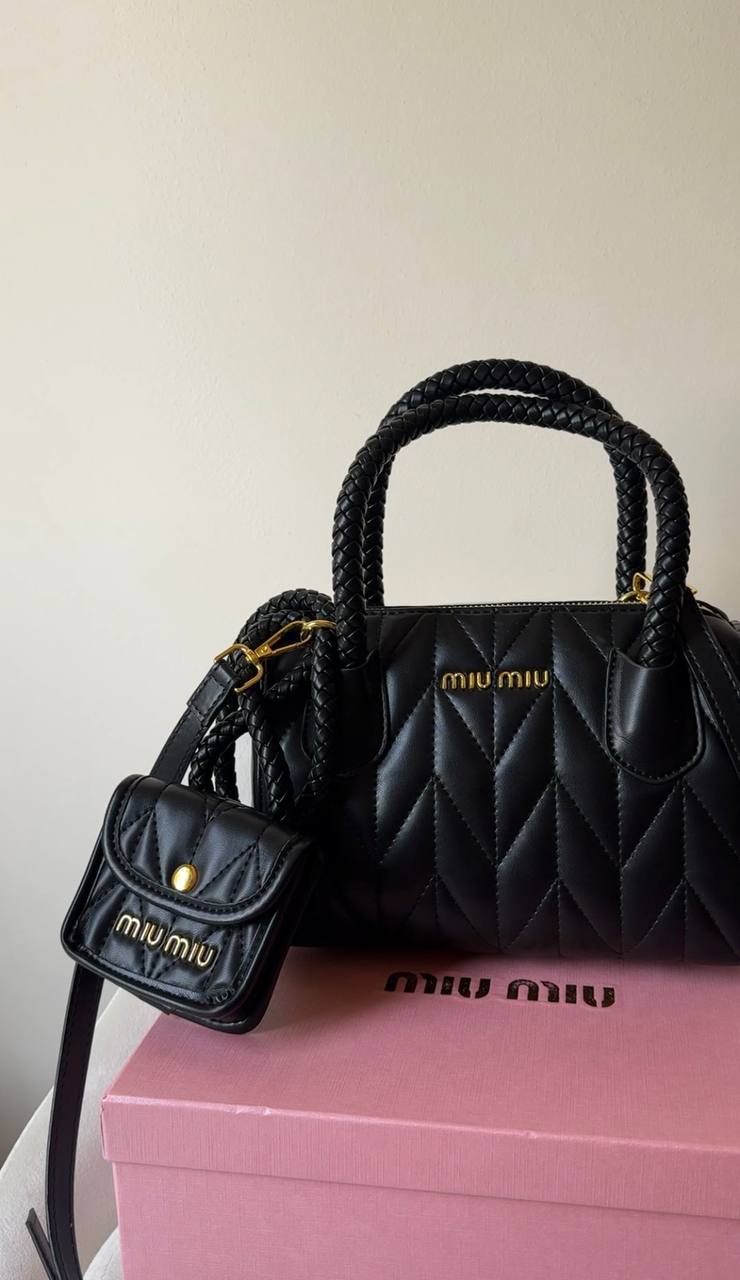 Miu Miu Nappa top handle