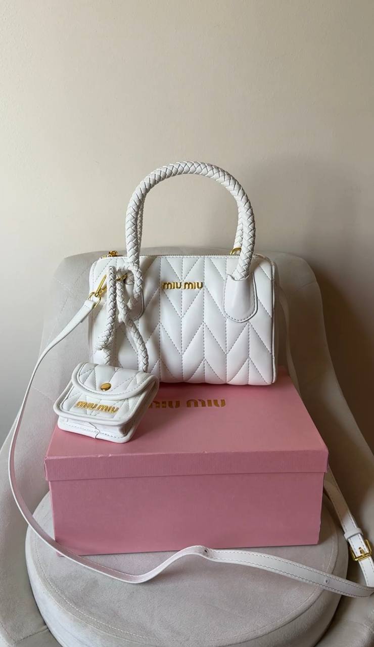 Miu Miu Nappa top handle