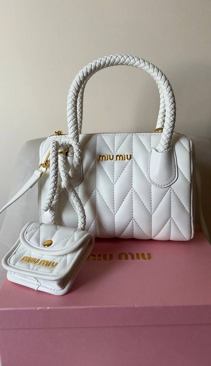 Miu Miu Nappa top handle