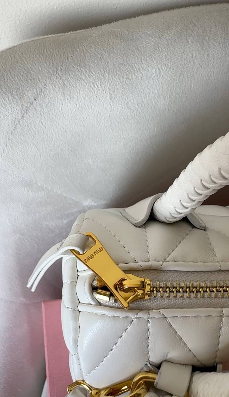 Miu Miu Nappa top handle