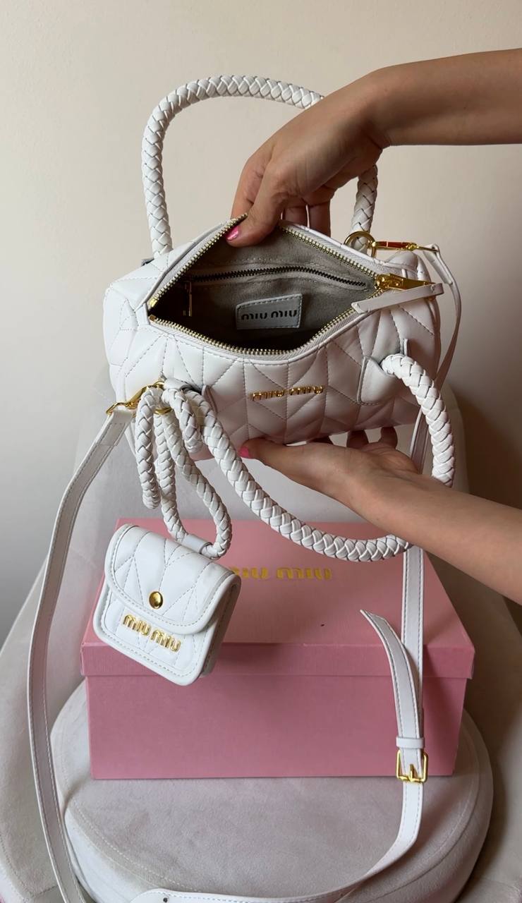 Miu Miu Nappa top handle