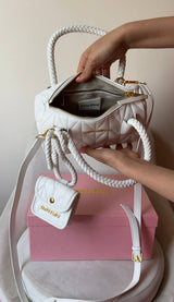 Miu Miu Nappa top handle