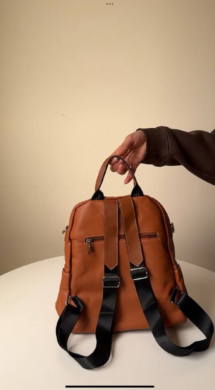 Back bag camel colour