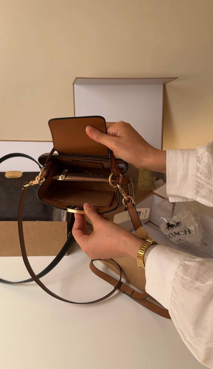 COACH Eliza Mini Carryall bag.