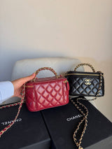 Chanel mini chain vanity case