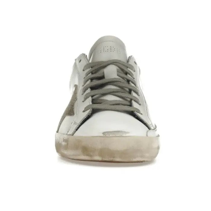 Golden Goose Super-Star with suede star and blue heel tab
