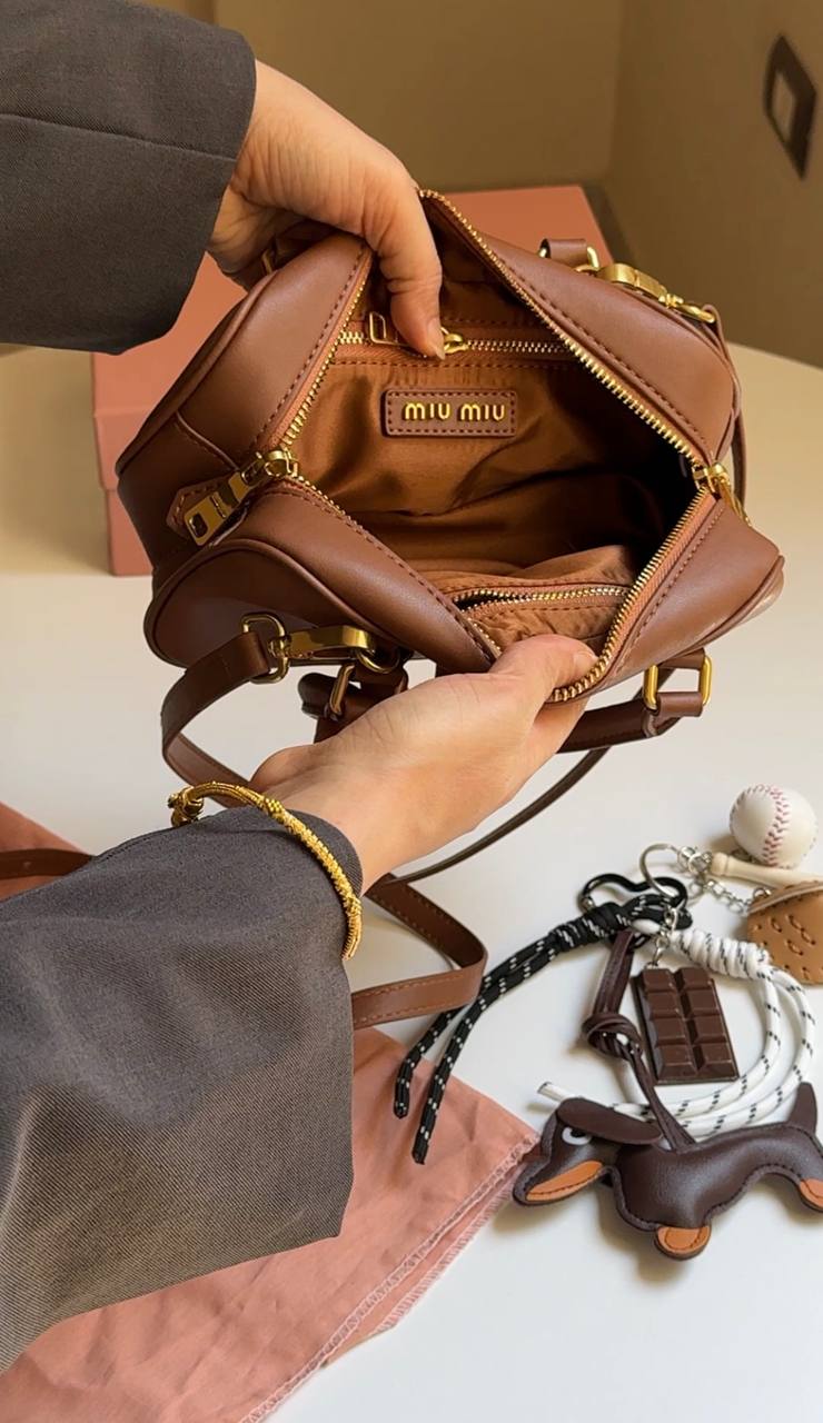 Miu miu Arcadie leather