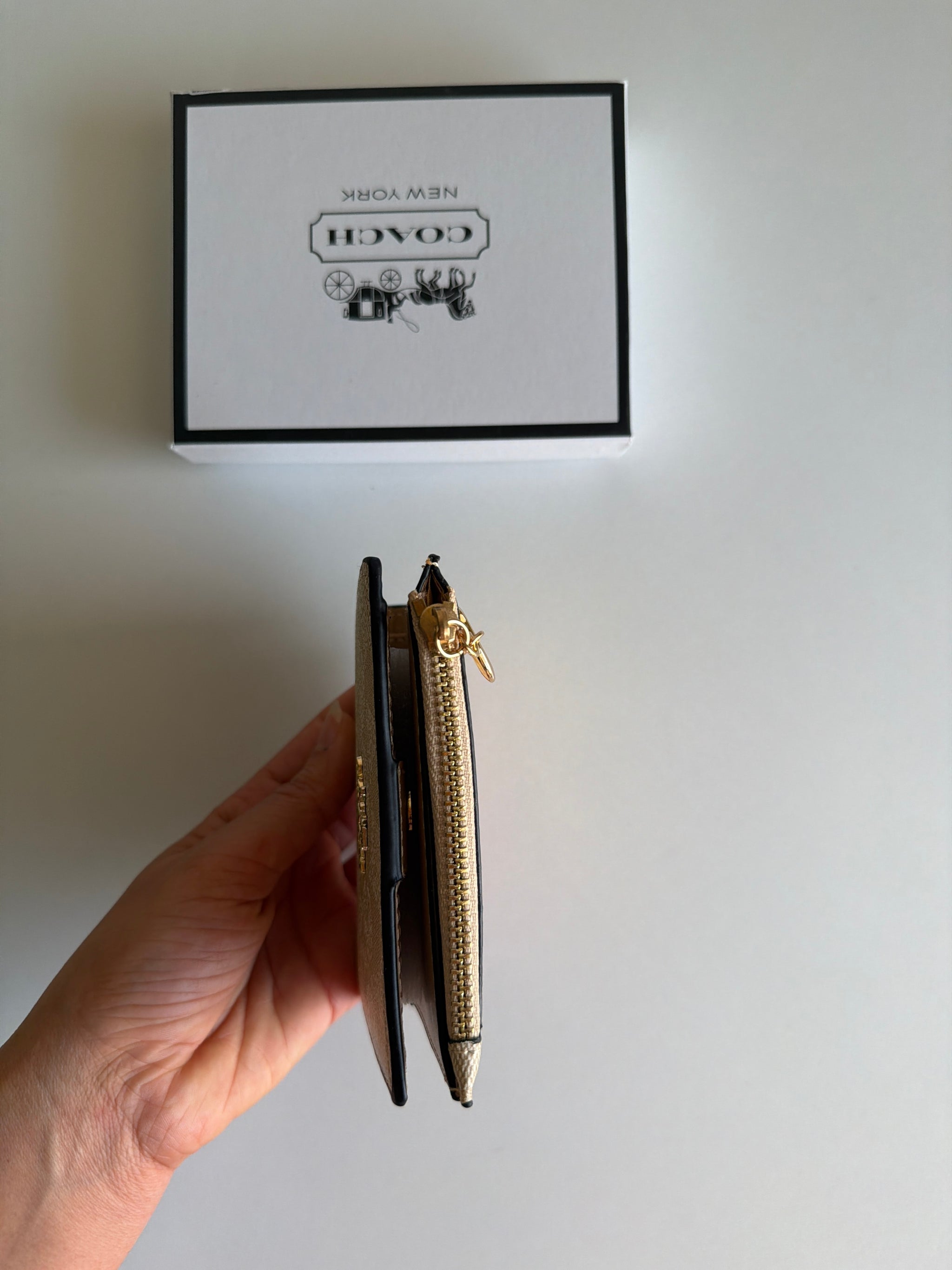 Coach mini wallet