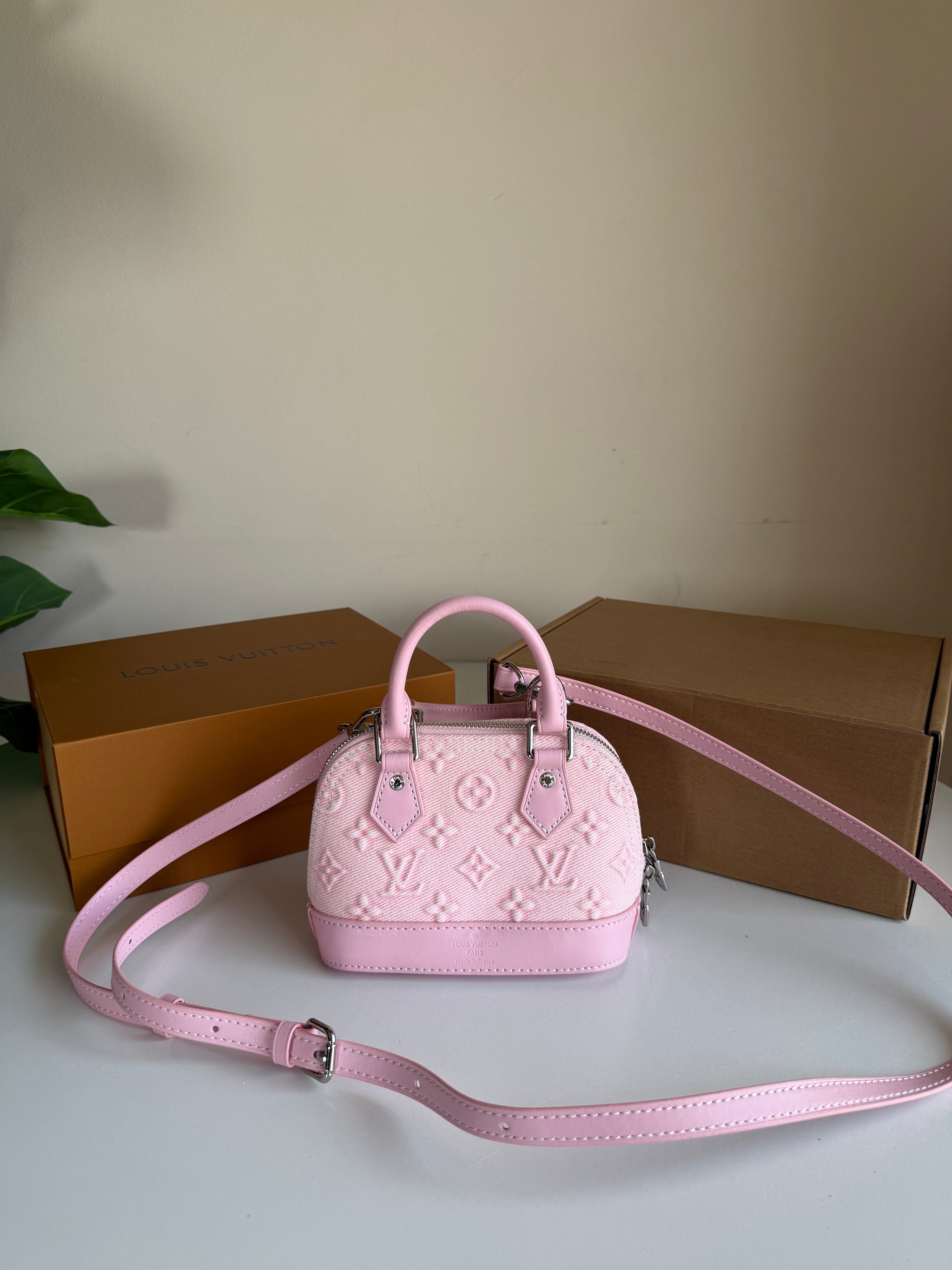 Louis Vuitton mini denim bag