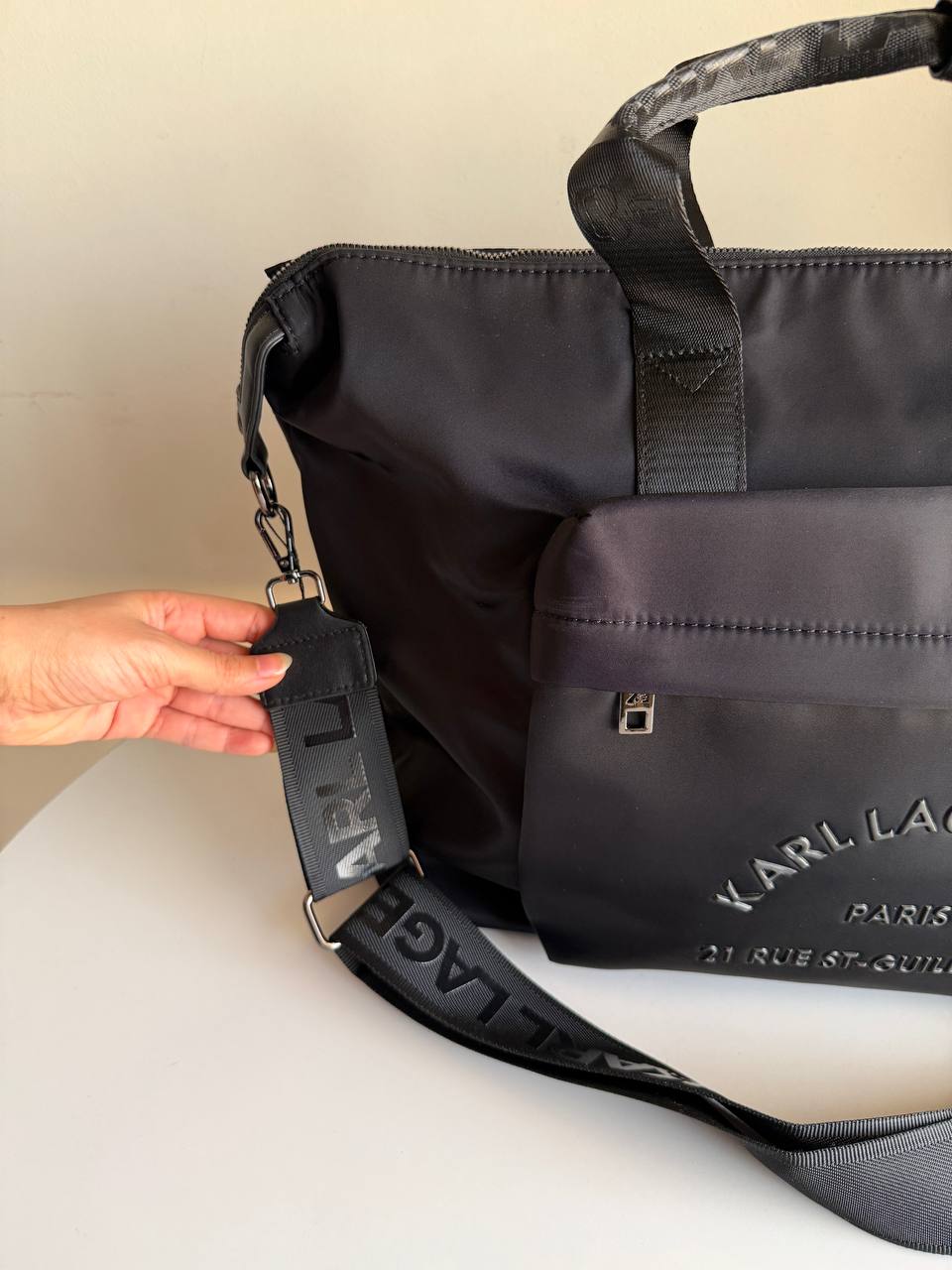 Karl legerfeld travel bag