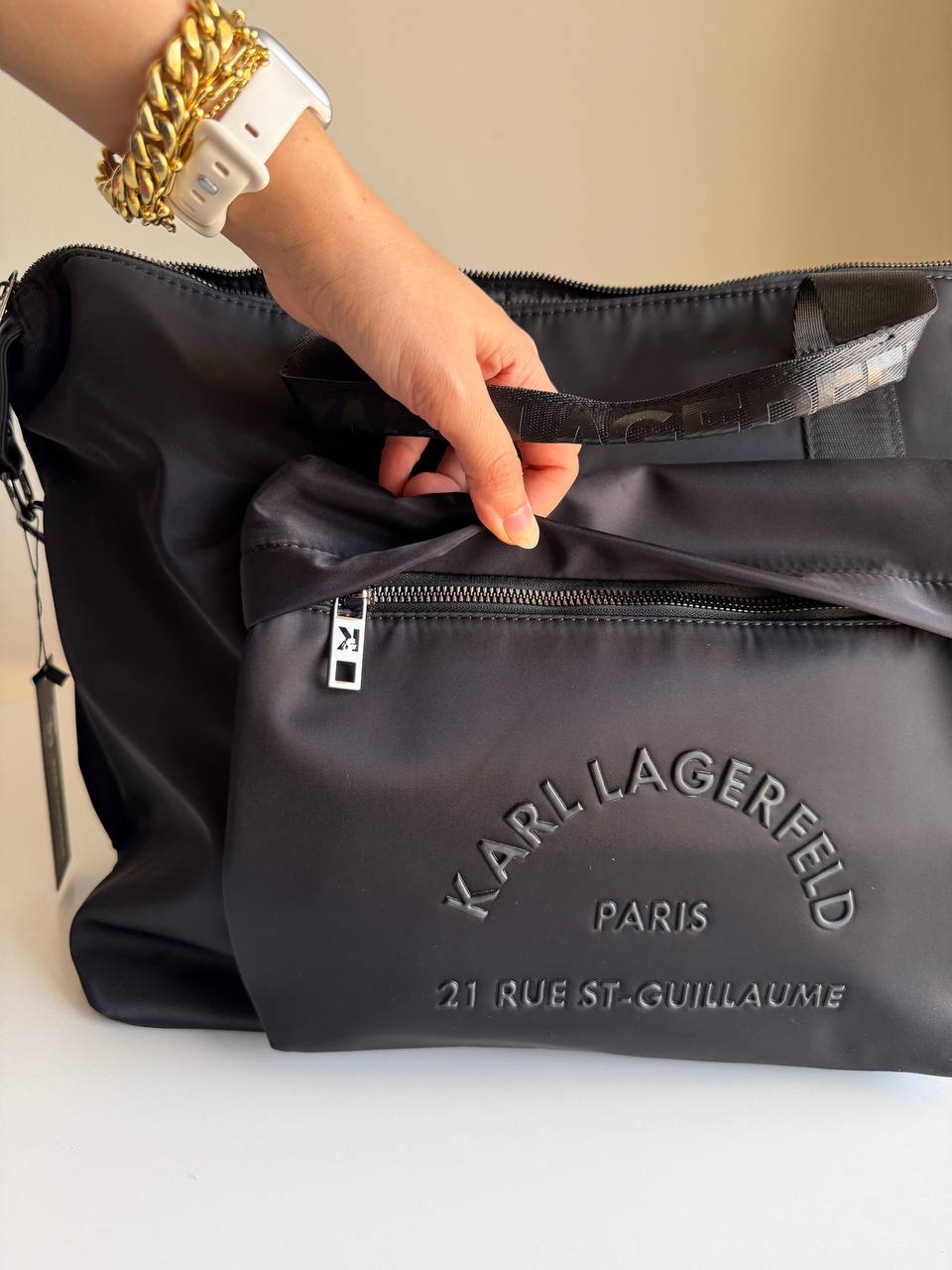 Karl legerfeld travel bag