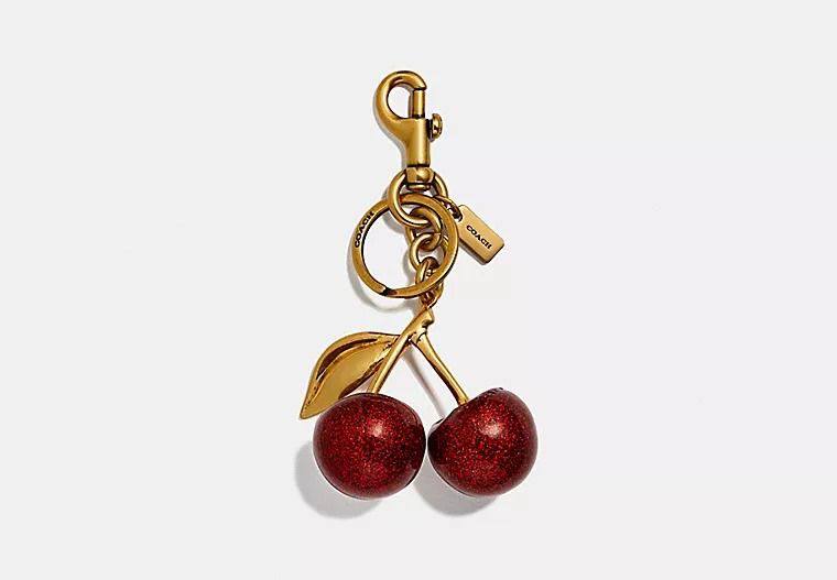 Cherry bag charm