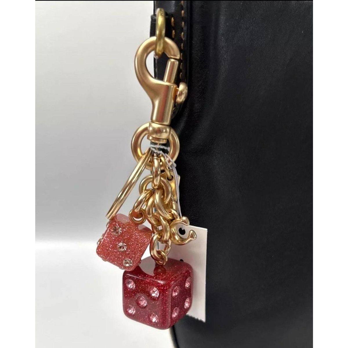 Coach Dice charm