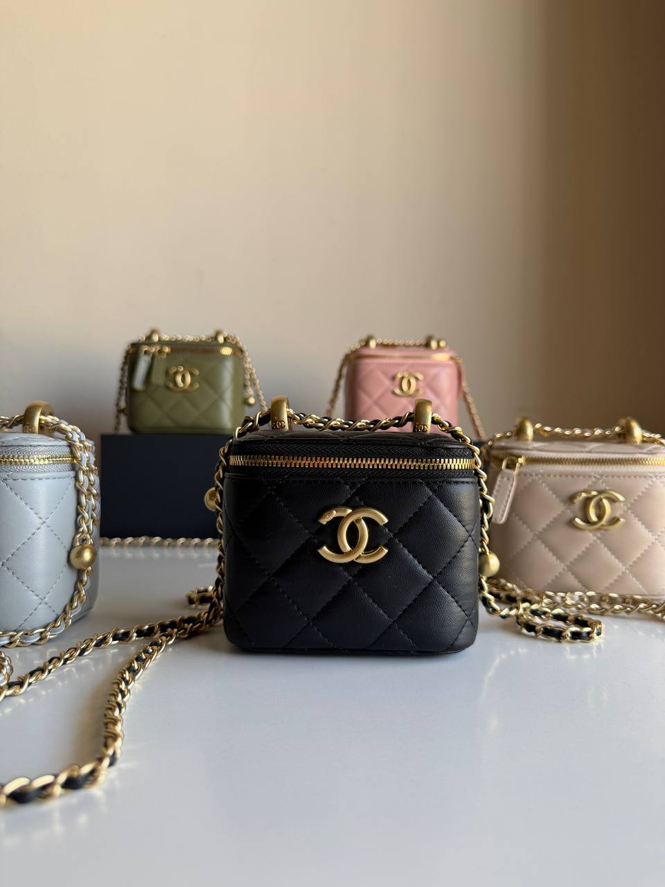 Chanel small vanity case