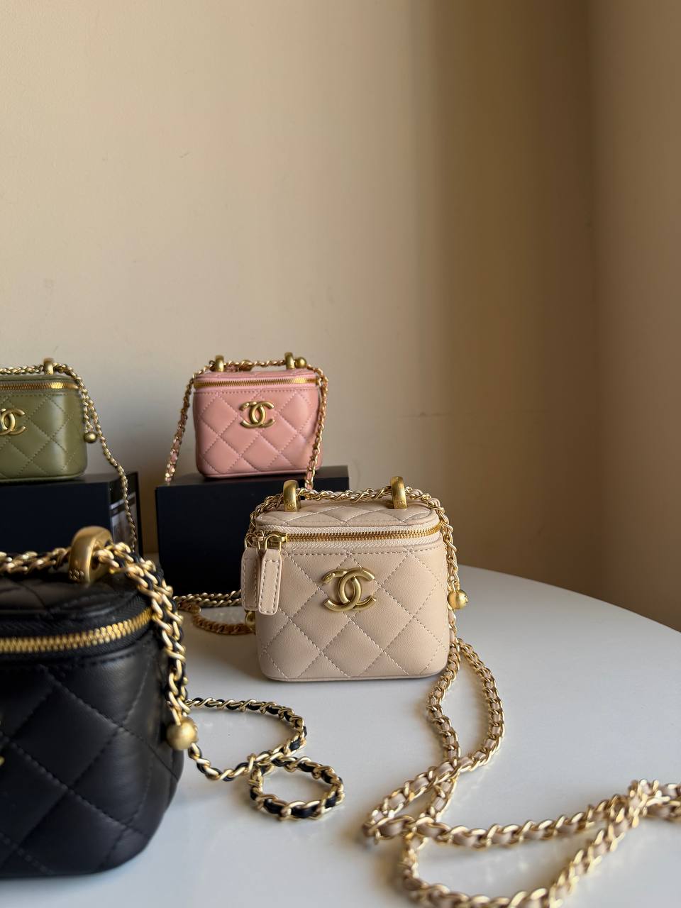 Chanel small vanity case