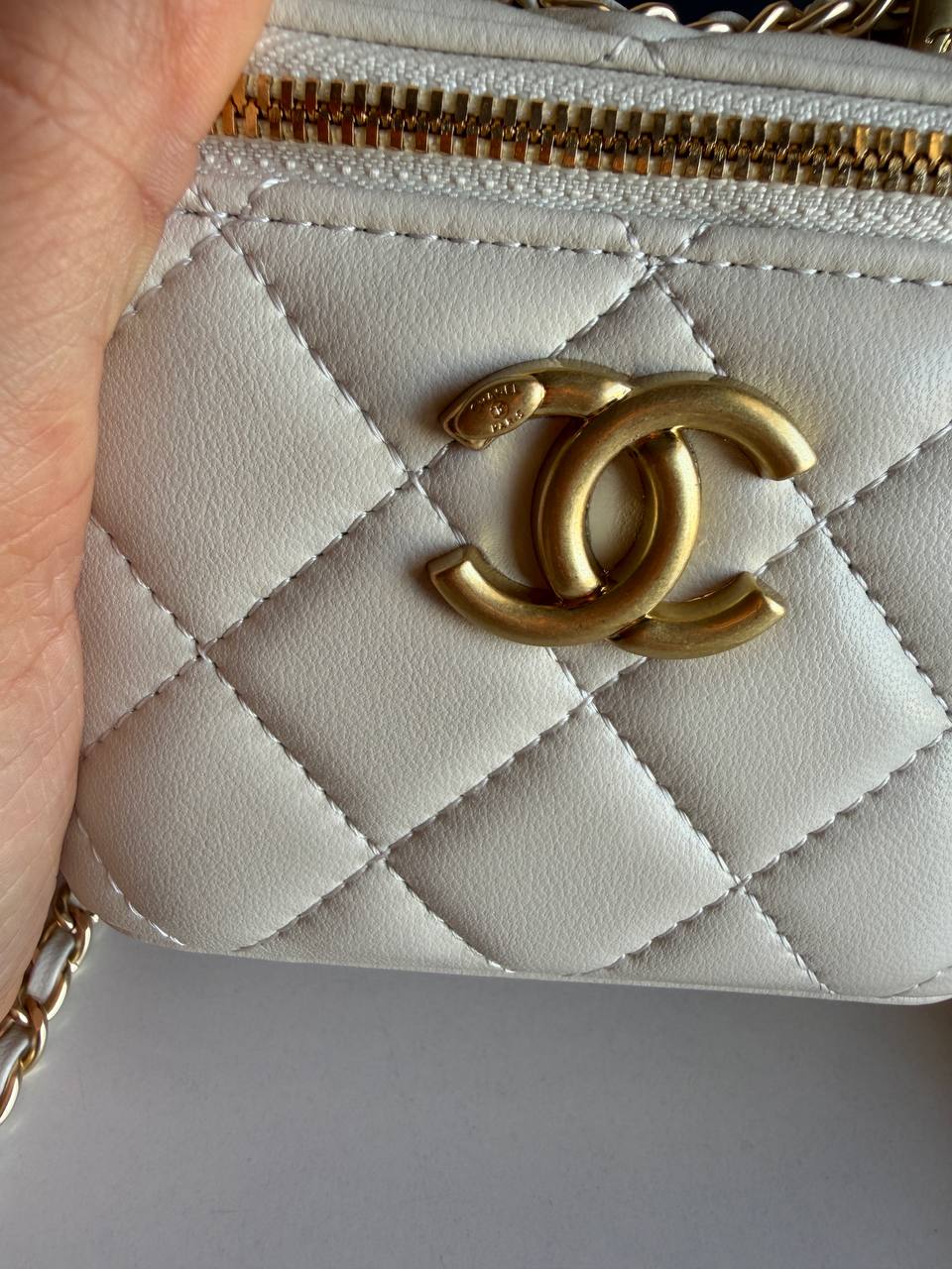 Chanel small vanity case